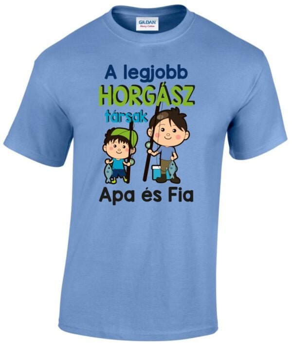 A legjobb horgász társak apa és fia