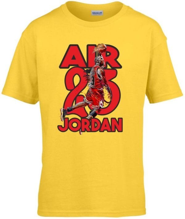 Air Jordan kosárlabda színes mintás Gyerek póló