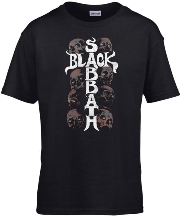 Black Sabbath Skulls mintás gyerek póló