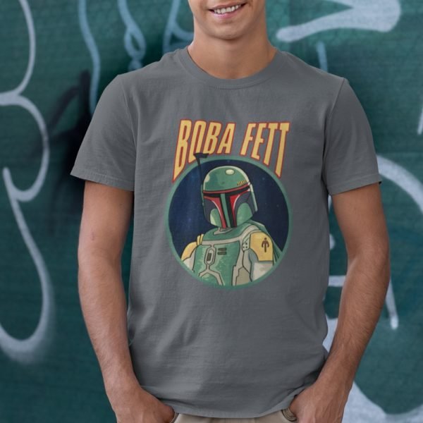 Boba Fett kör mintás Férfi póló