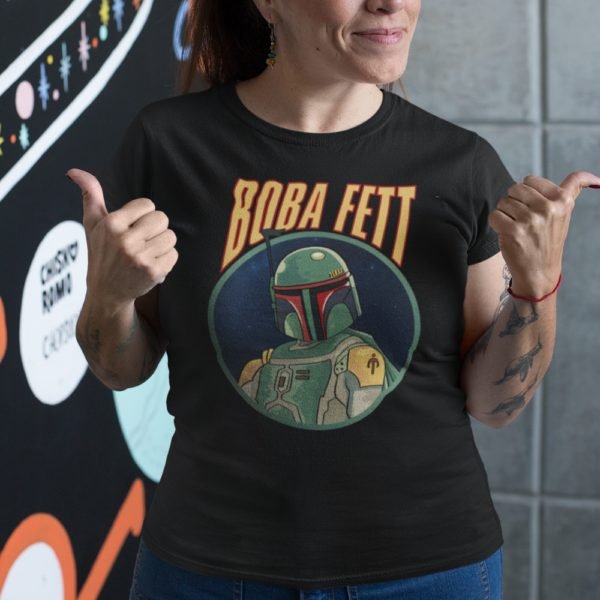 Boba Fett kör mintás Női póló