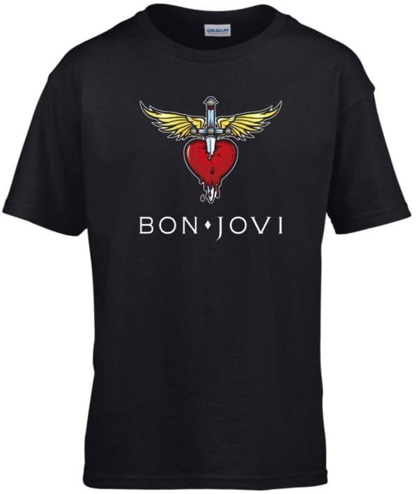 Bon Jovi mintás gyerek póló