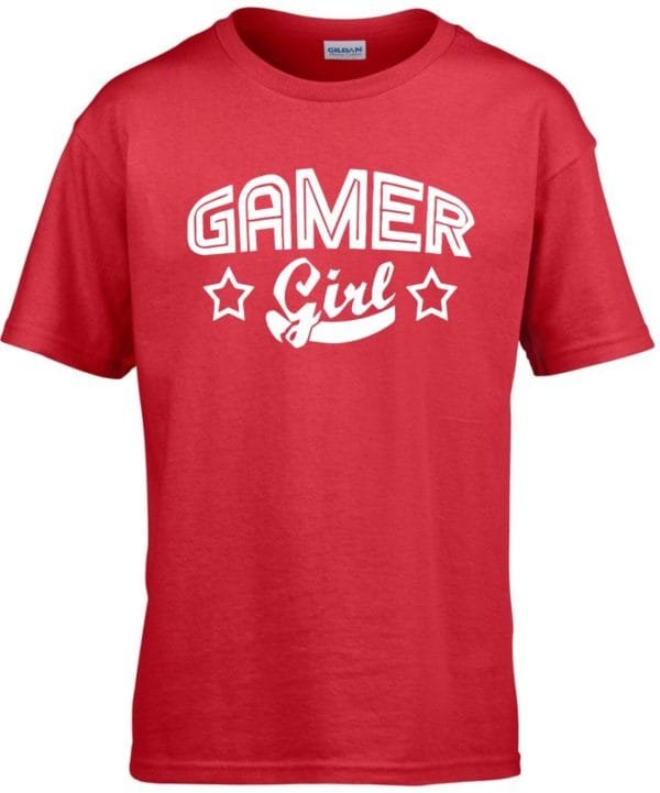 Gamer Girl feliratos Gyerek póló