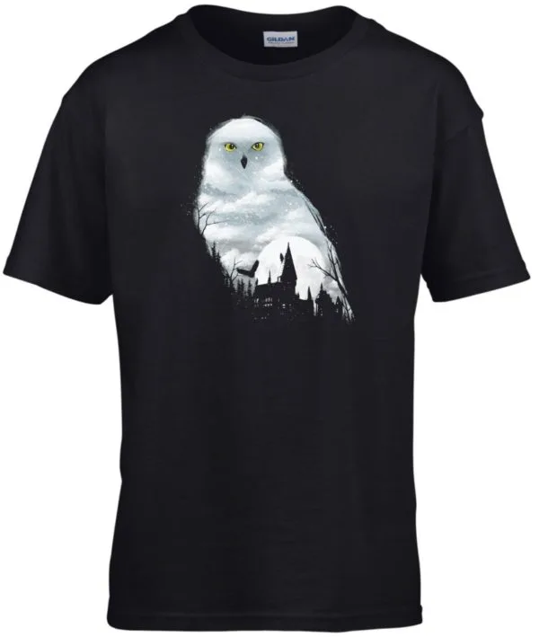 Harry Potter Hedwig bagoly mintás Gyerek póló