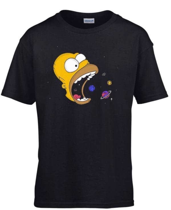 Homer Simpson Galaxy rajzos gyerek póló