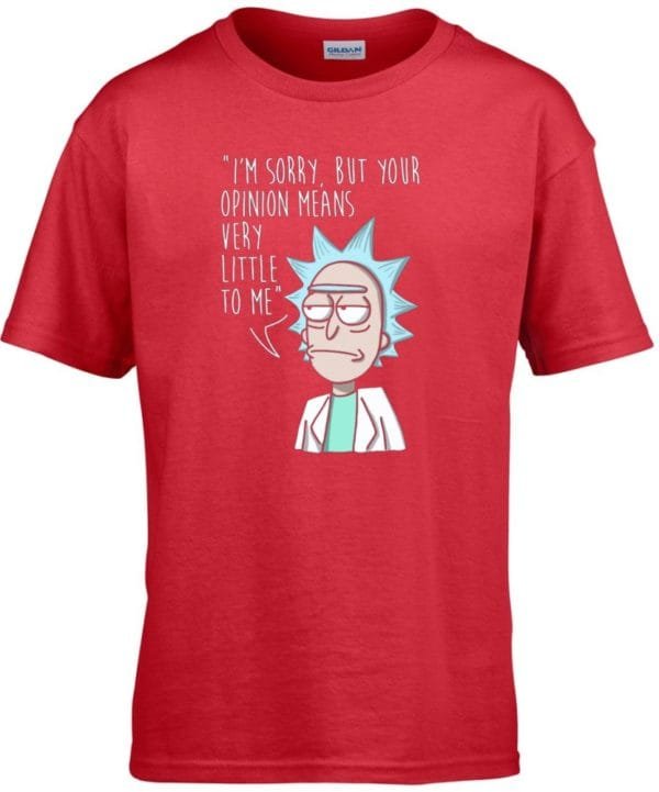 I'm sorry Rick és Morty mintás gyerek póló