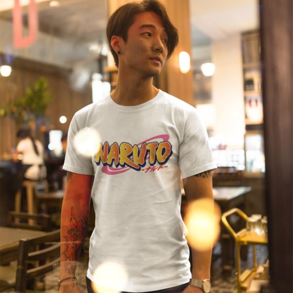 Naruto feliratos Férfi póló