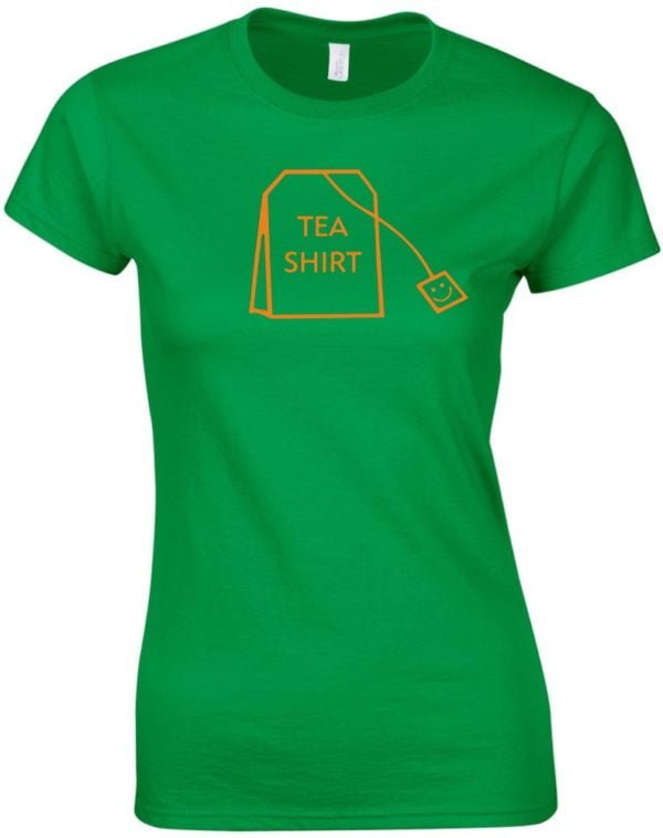 Tea shirt feliratos női póló