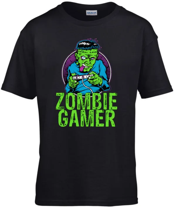 Zombie Gamer mintás Gyerek póló