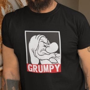 Férfi póló Grumpy