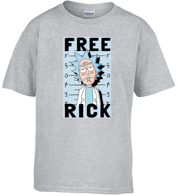 Free Rick és Morty rajzos gyerek póló