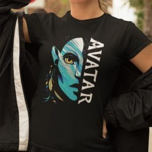 Női póló Avatar - A víz útja Neytiri