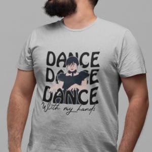 Férfi póló Dance with my hands Wednesday