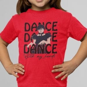 Gyerek póló Dance with my hands Wednesday