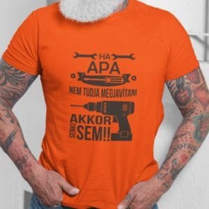 Akciós Ha apa nem tudja megjavítani férfi póló