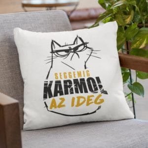 Párna Seggemig karmol az ideg