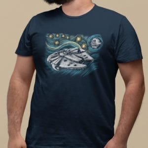 Férfi póló Starry Falcon