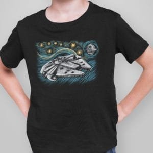 Gyerek póló Starry Falcon