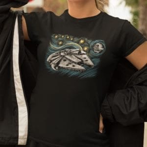 Női póló Starry Falcon