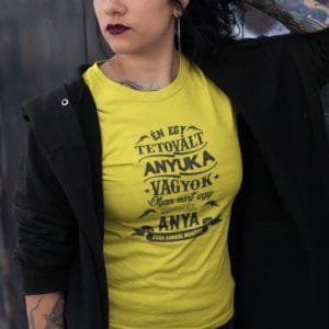 Akciós Tetovált anya női póló