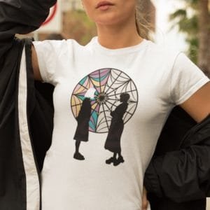 Női póló Wednesday & Enid