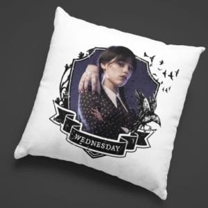 Párna Wednesday hollóval