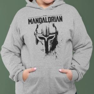 Kapucnis Pulóver The Mandalorian