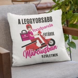 Párna a leggyorsabb foodpanda futárok márciusban születnek