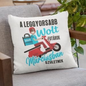 Párna a leggyorsabb wolt futárok márciusban születnek