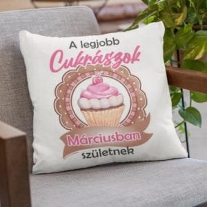 Párna a legjobb cukrászok márciusban születnek