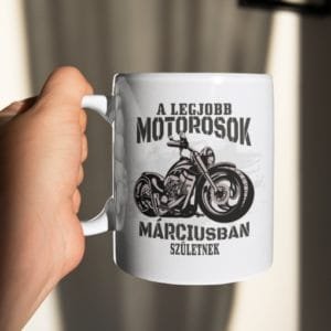 Bögre a legjobb motorosok márciusban születnek