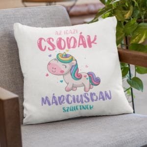 Párna az igazi csodák márciusban születnek