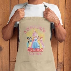 Kötény a hercegnők áprilisban születnek