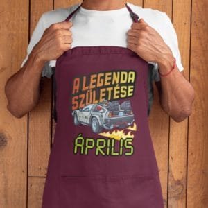 Kötény a legenda születése delorean vissza a jövőbe április