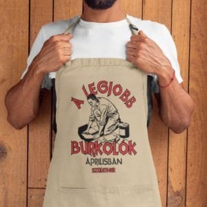 Kötény a legjobb burkolók áprilisban születnek