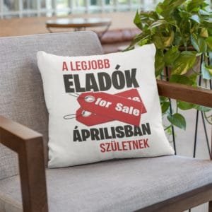 Párna a legjobb eladók áprilisban születnek