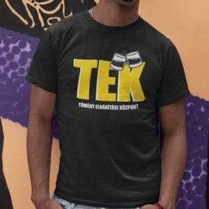 Férfi póló TEK Tömény Elhárítási Központ