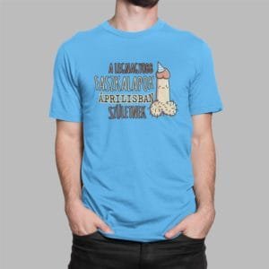 Férfi póló a legnagyobb faszkalapok áprilisban születnek