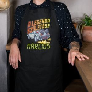 Kötény a legenda születése március delorean vissza a jövőbe