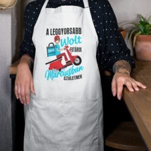 Kötény a leggyorsabb wolt futárok márciusban születnek