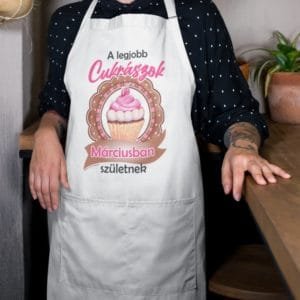 Kötény a legjobb cukrászok márciusban születnek