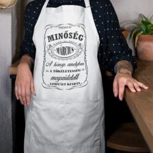 Kötény prémium minőség március hónap jack daniels