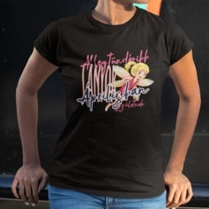 Női póló a legtündéribb lányok áprilisban születnek