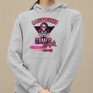 Kapucnis Pulóver a legnagyobb gamer lányok márciusban születnek