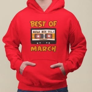 Kapucnis Pulóver best of march