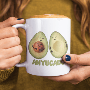 Anyucado avokádós bögre