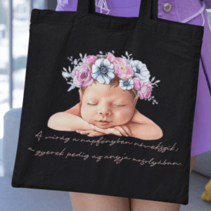 A virág a napfényben vászontáska