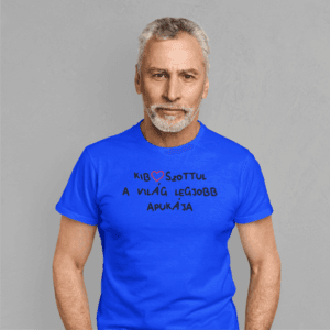 Kib@szottul a világ legjobb apukája férfi póló