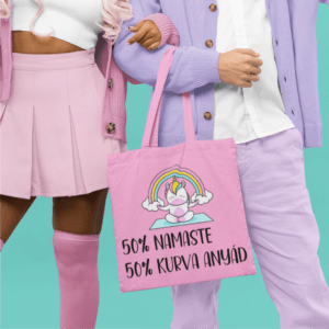 Vicces vászontáskák