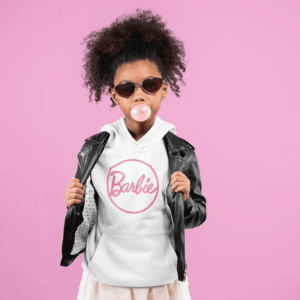 Barbie logó gyerek pulóver